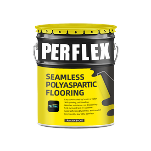 Polyaspartic Flake Flooring Ultra Clear Topcoat ASP100